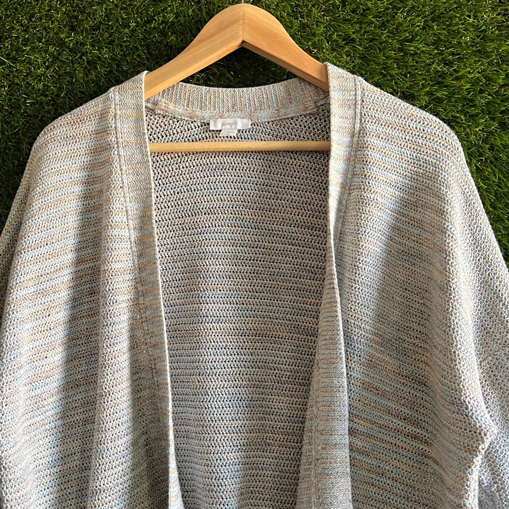 Pure Jill Knit Open Cardigan J Jill - Picture 3 of 7